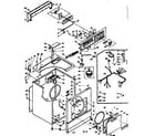 Kenmore 1106307702 machine sub-assembly diagram
