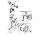Kenmore 1106307702 bulkhead assembly diagram