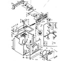 Kenmore 1106307703 machine sub-assembly diagram