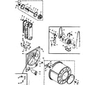 Kenmore 1106307703 bulkhead assembly diagram