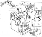 Kenmore 1106307720 machine sub-assembly diagram