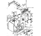 Kenmore 1106307742 machine sub-assembly diagram