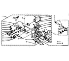 Kenmore 1106307742 burner assembly - alternate diagram