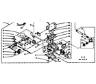 Kenmore 1106307743 burner assembly - alternate diagram