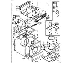 Kenmore 1106307802 machine sub-assembly diagram