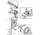 Kenmore 1106307802 bulkhead assembly diagram
