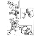 Kenmore 1106307803 bulkhead assembly diagram