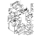 Kenmore 1106307804 machine sub-assembly diagram