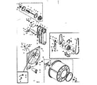 Kenmore 1106307804 bulkhead assembly diagram