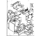 Kenmore 1106307806 machine sub-assembly diagram