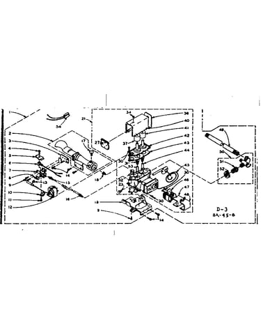 Burner assembly-alternate