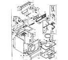 Kenmore 1106307807 machine sub-assembly diagram