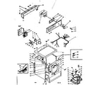 Kenmore 1106308400 machine sub-assembly diagram