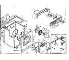 Kenmore 1106308501 machine sub-assembly diagram