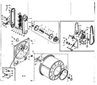 Kenmore 1106308501 bulkhead assembly diagram