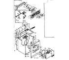 Kenmore 1106308601 machine sub-assembly diagram