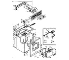 Kenmore 1106308603 machine sub-assembly diagram