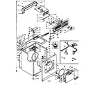 Kenmore 1106308701 machine sub-assembly diagram