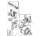 Kenmore 1106308701 bulkhead assembly diagram