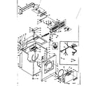 Kenmore 1106308703 machine sub-assembly diagram