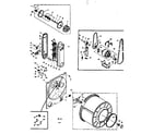 Kenmore 1106308703 bulkhead assembly diagram