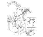 Kenmore 1106308740 machine sub-assembly diagram
