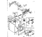Kenmore 1106308741 machine sub-assembly diagram