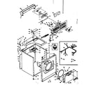 Kenmore 1106308742 machine sub-assembly diagram