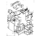 Kenmore 1106308806 machine sub-assembly diagram