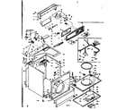 Kenmore 1106308807 machine sub-assembly diagram