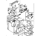 Kenmore 1106308830 machine sub-assembly diagram