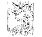 Kenmore 1106309800 washer-dryer water system diagram