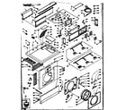 Kenmore 1106309800 top front assembly diagram