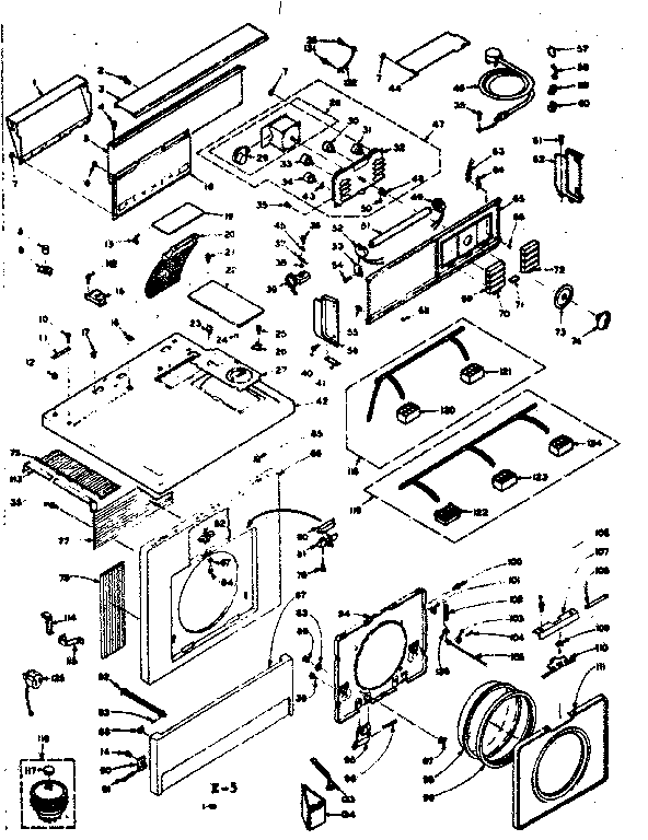 Top and front assembly