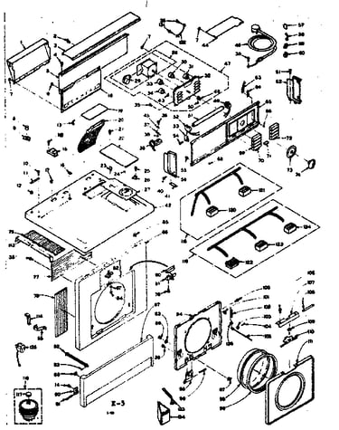 Top and front assembly