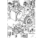 Kenmore 1106310800 base and tank assembly diagram