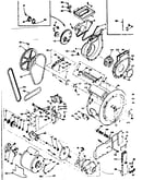 Blower, cylinder, pump & motor