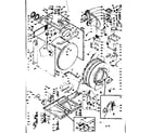 Kenmore 1106310810 base and tank assembly diagram