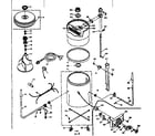 Kenmore 1106312800 machine sub-assembly diagram