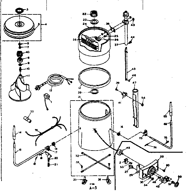 Machine sub-assembly