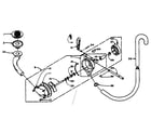 Kenmore 1106312800 pump assembly - parts diagram