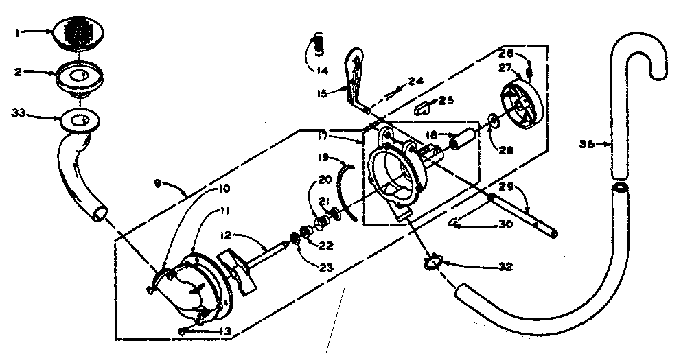 Pump assembly - parts