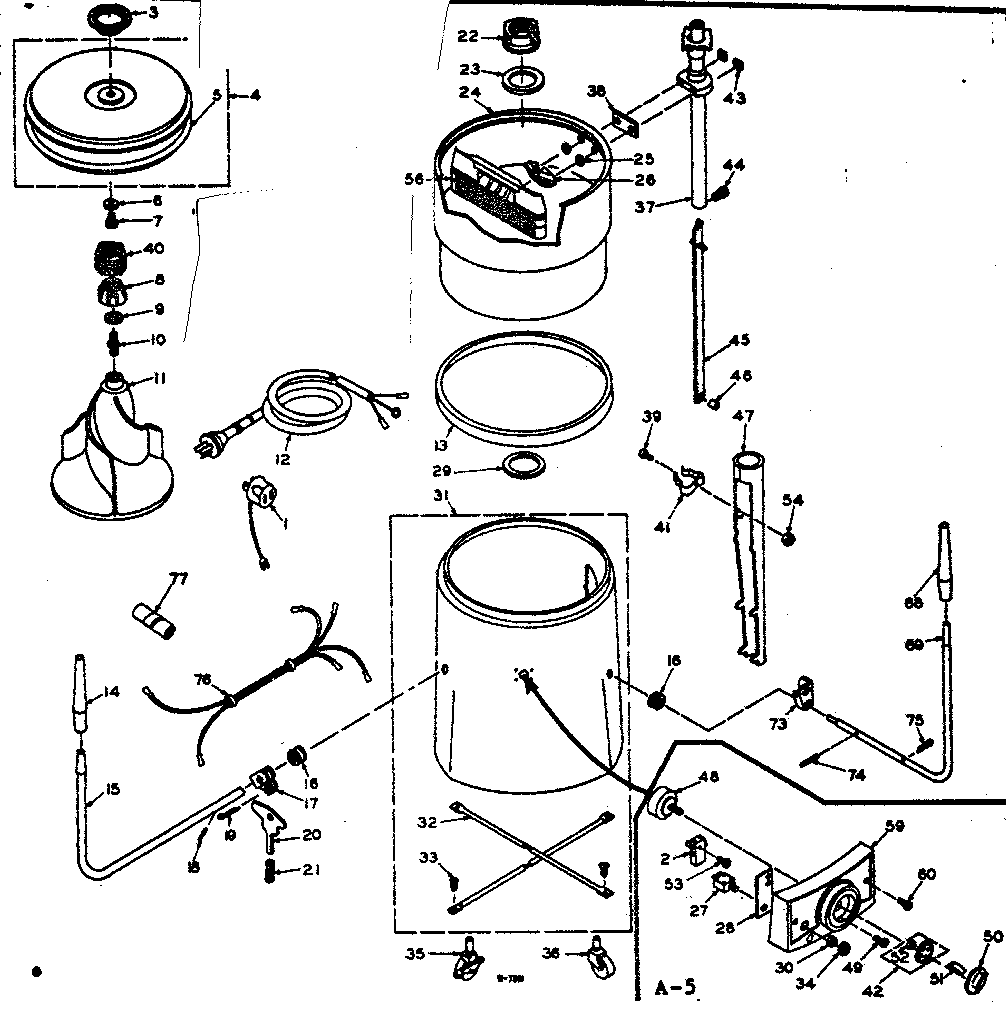Machine sub-assembly