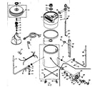 Kenmore 1106312802 machine sub-assembly diagram
