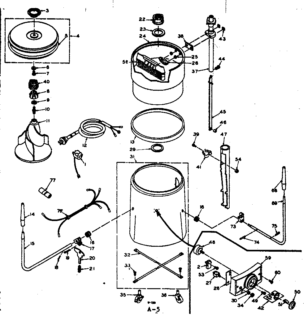 Machine sub-assembly