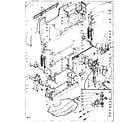 Kenmore 1106312802 wringer and wringer gear case assembly diagram
