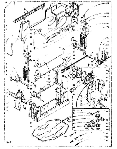 Wringer and wringer gear case assembly