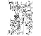 Kenmore 1106315750 machine sub-assembly diagram
