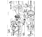 Kenmore 1106315751 machine sub-assembly diagram