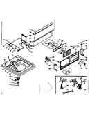 Top and console assembly